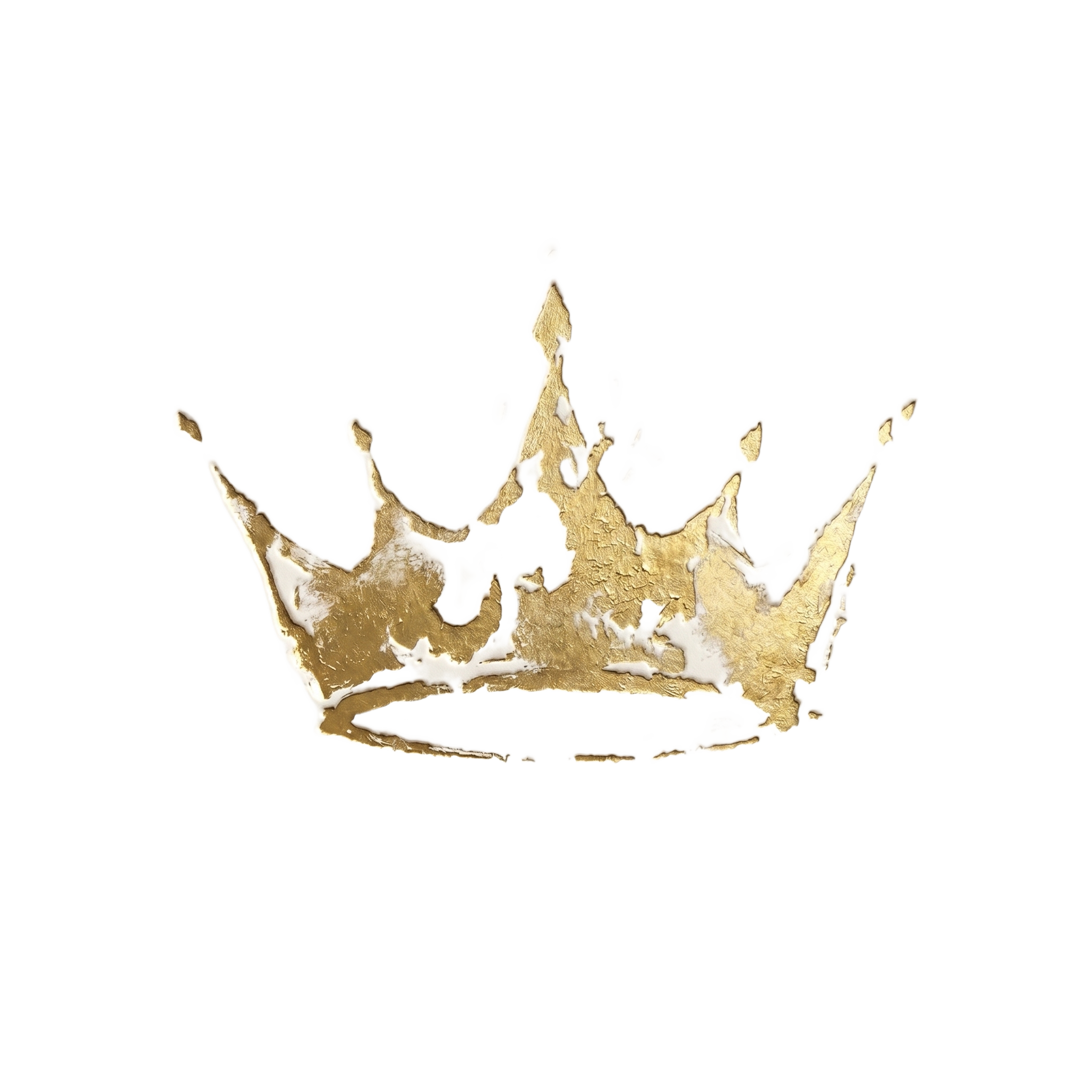 the King's crest, pressed into the paper